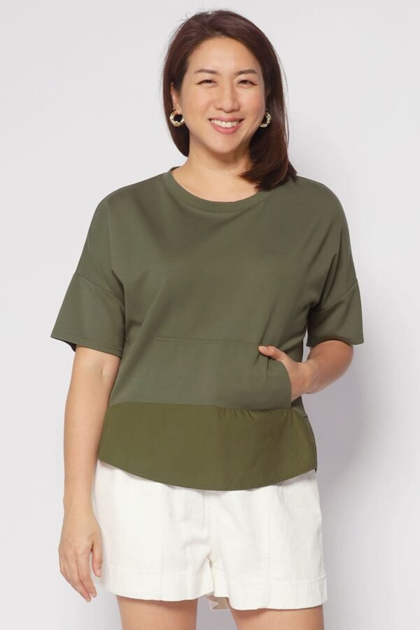 Zack Top in Green - Image 2