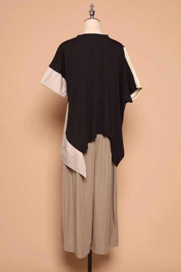 PO - Chun Colourblock Asymmetrical Top - Image 8