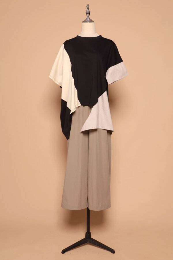 PO - Chun Colourblock Asymmetrical Top - Image 9