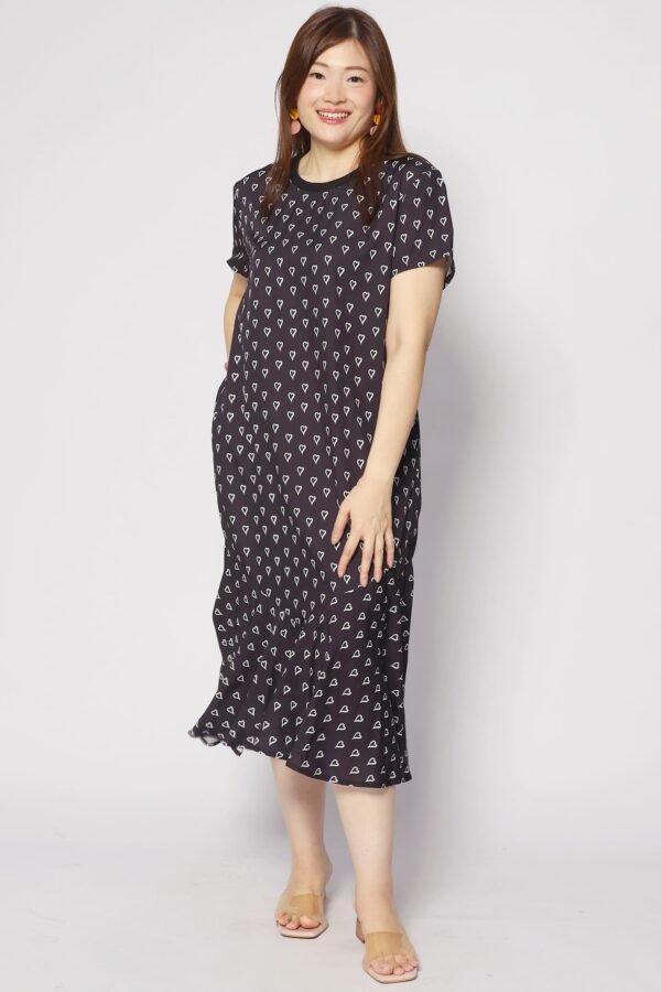 Gisele Dress in Tiny Hearts - Image 3