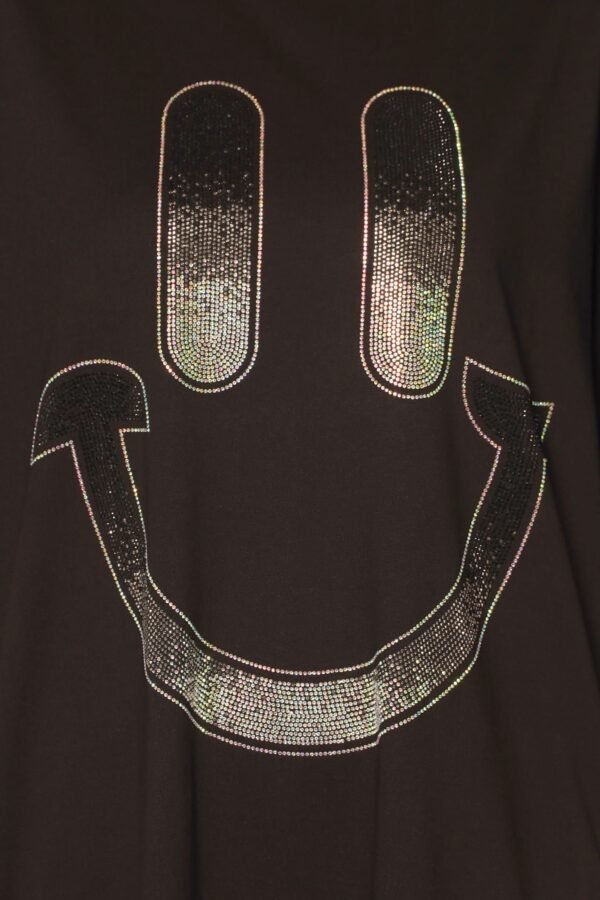 Happy Embellished Dress in Black - 图片 8