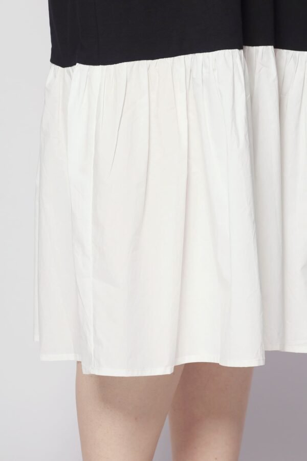 Krista Dress in Black White - Image 9