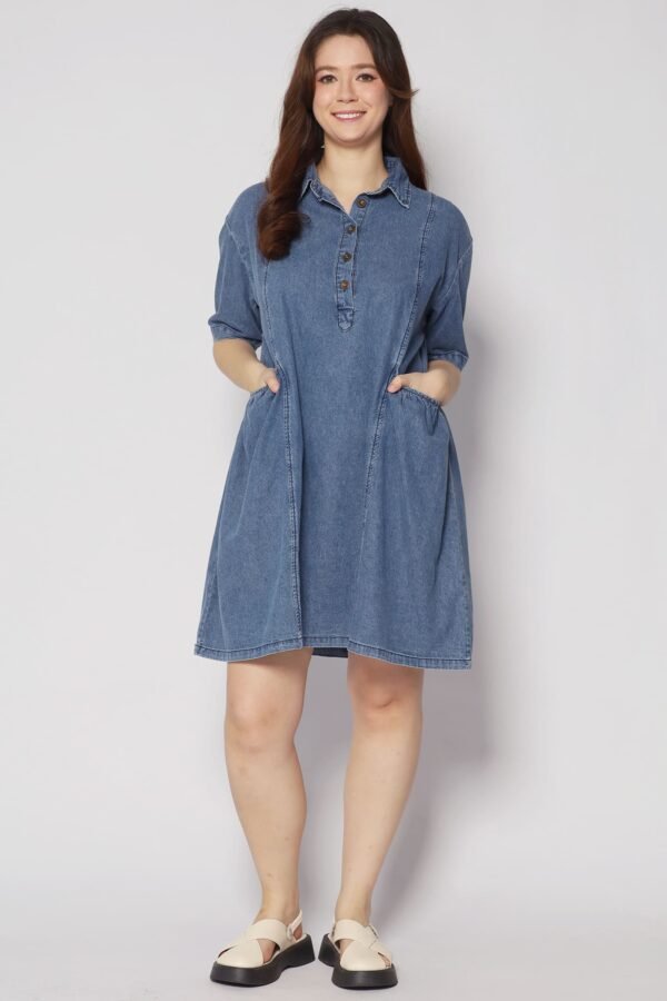 PO - Vava Denim Pocket Dress