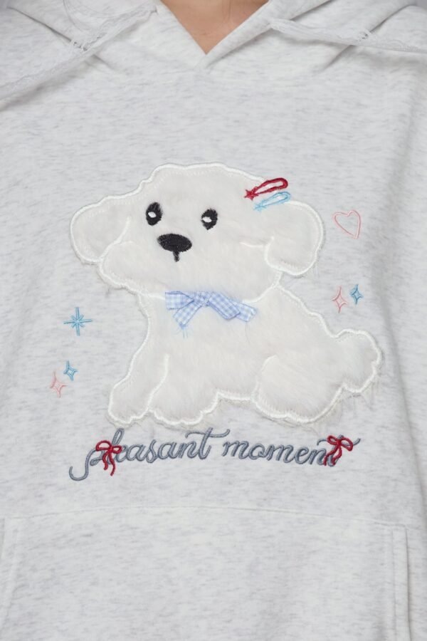 JOY - Xiao Gou Gou Hoodie Pullover Top - Image 10